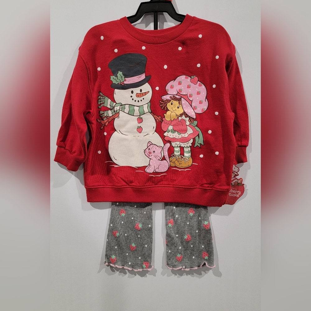 Strawberry Short Cake 2 Piece Outfit